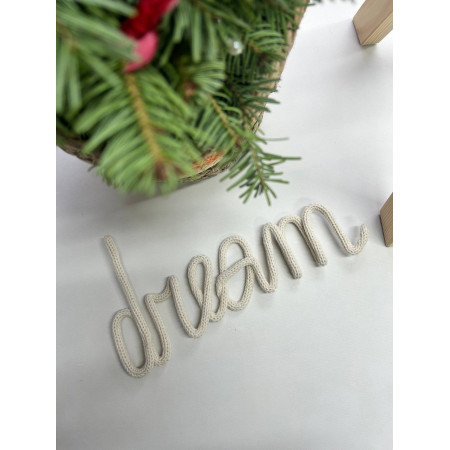 Декор-табличка "Dream"
