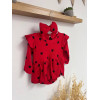 Бавовняний бодік для дівчинки «Heart Baby Red»