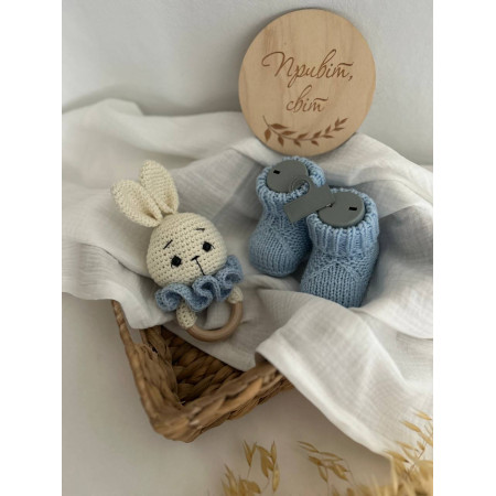 Подарунковий набір для новонародженого «Blue Bunny»