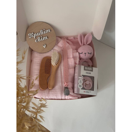 Подарунковий набір для новонародженої дівчинки «Pink Dream»