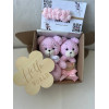 Подарунковий набір для новонародженої «Pink Teddy»