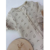 Бавовняний чоловічок на замочку для новонародженого «Soft Beige Dots»