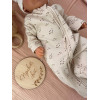 Бавовняний чоловічок на замочку для новонародженого «Soft Beige Dots»