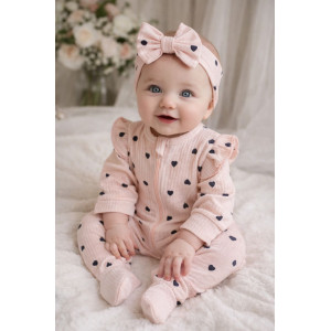 Чоловічок з повʼязкою для дівчинки «Sweet Hearts Baby»