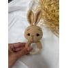 Брязкальце "Зайчик" коричневий