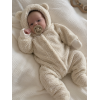 Демісезонний комбінезон "Teddy Milk" для новонародженого та малюка