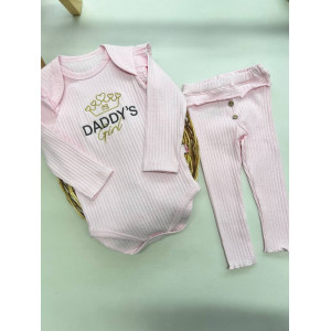 Костюм-боді рожевий “Daddy’s girl”