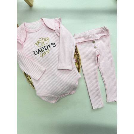 Костюм-боді рожевий “Daddy’s girl”