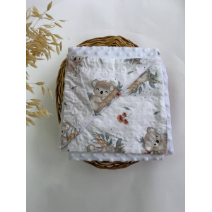 Плед Minky "Коали" 100×80 см