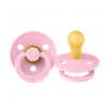 Пустушка BIBS Colour кругла Baby Pink — розмір 2 (6–18 міс)